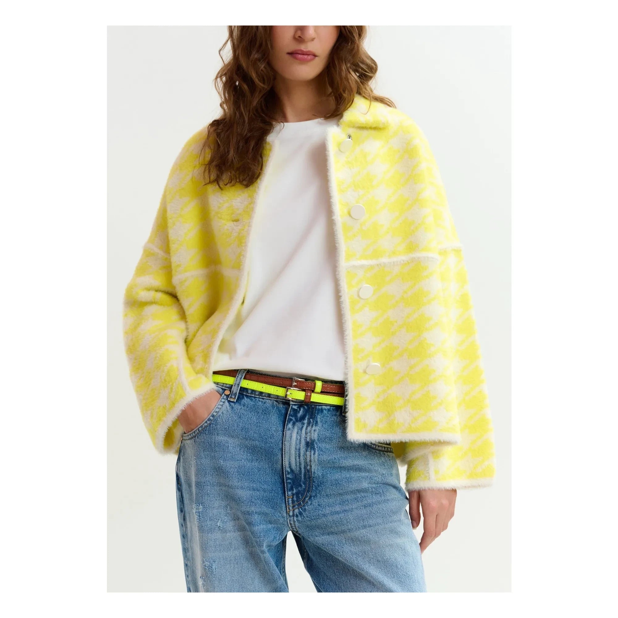Essentiel Antwerp - Chaqueta de bromista | Amarillo limón