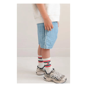 Jenest - Calcetines de algodón orgánico Js Sport | Gris claro