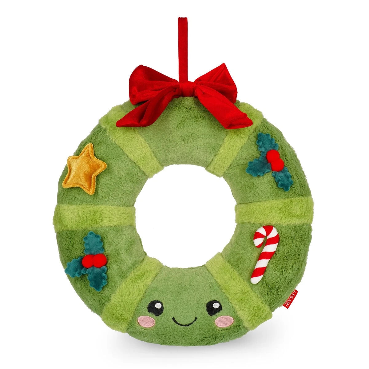 Legami - Corona de Juguete de Peluche - Ho-Ho-Hornaments