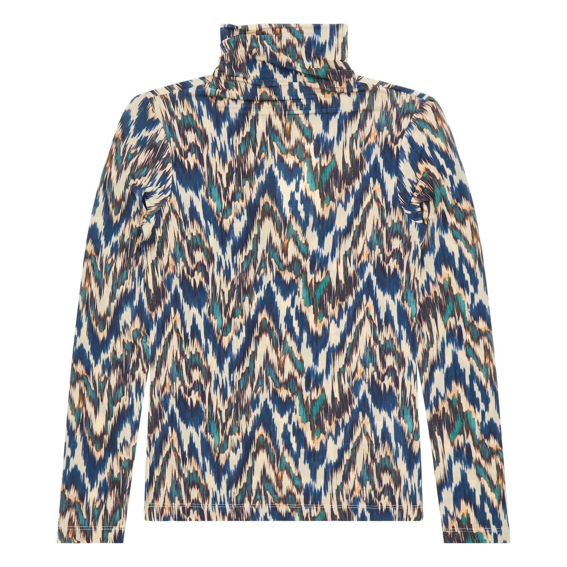Ulla Johnson - Camiseta de cuello alto Aurelia | Azul