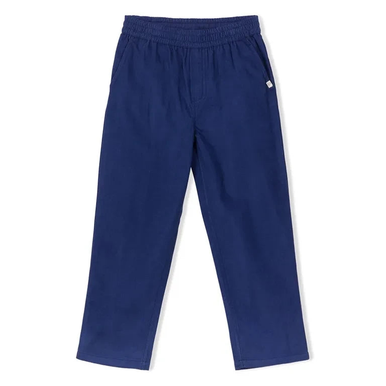 Arsène et Les Pipelettes - Pantalones de pana fina de algodón orgánico | Azul Marino