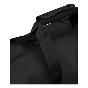 Rains - Bolsa de Fin de Semana Pequeña Hilo W3 | Negro
