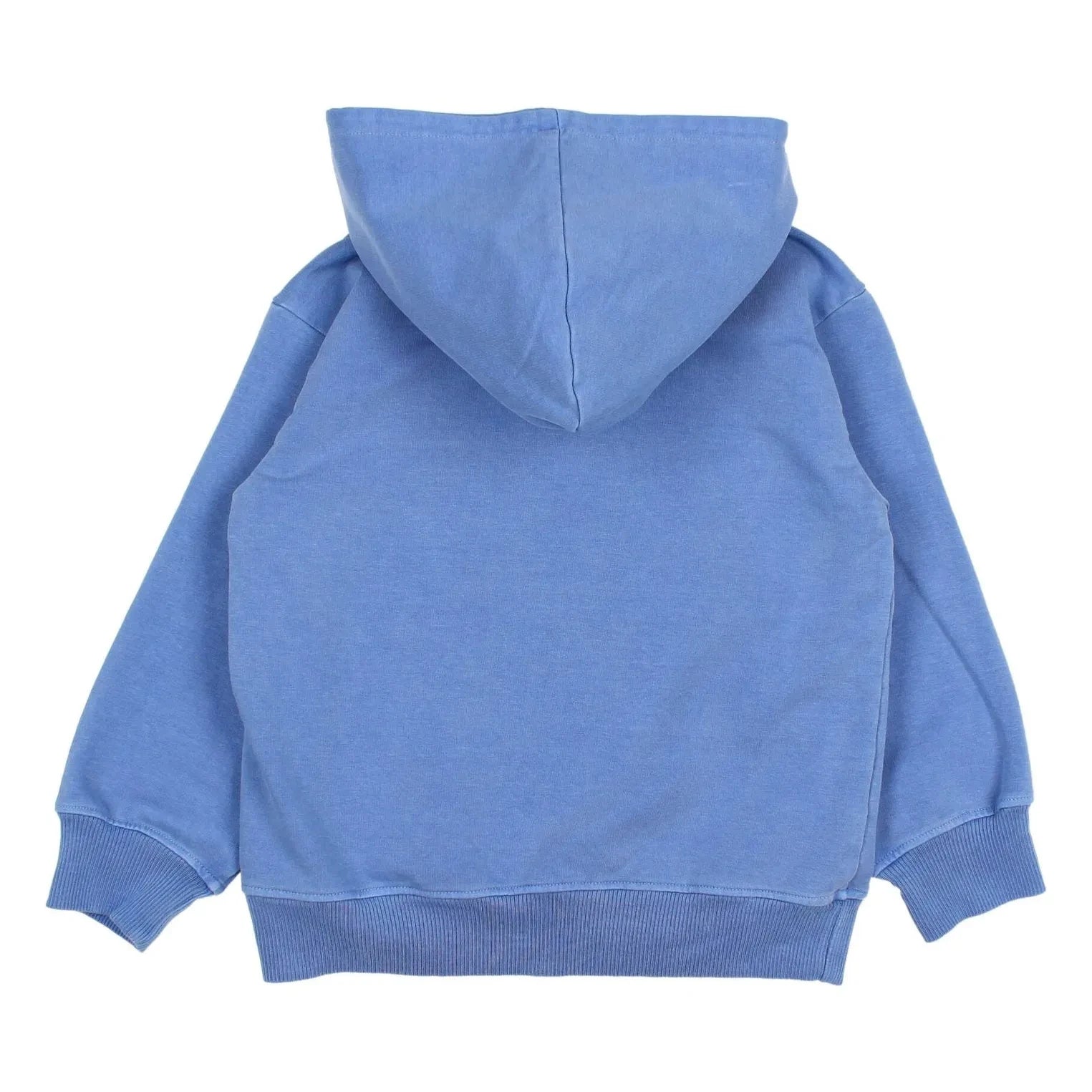 Búho - Sudadera con capucha de algodón orgánico Happy | Azul