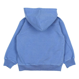 Búho - Sudadera con capucha de algodón orgánico Happy | Azul