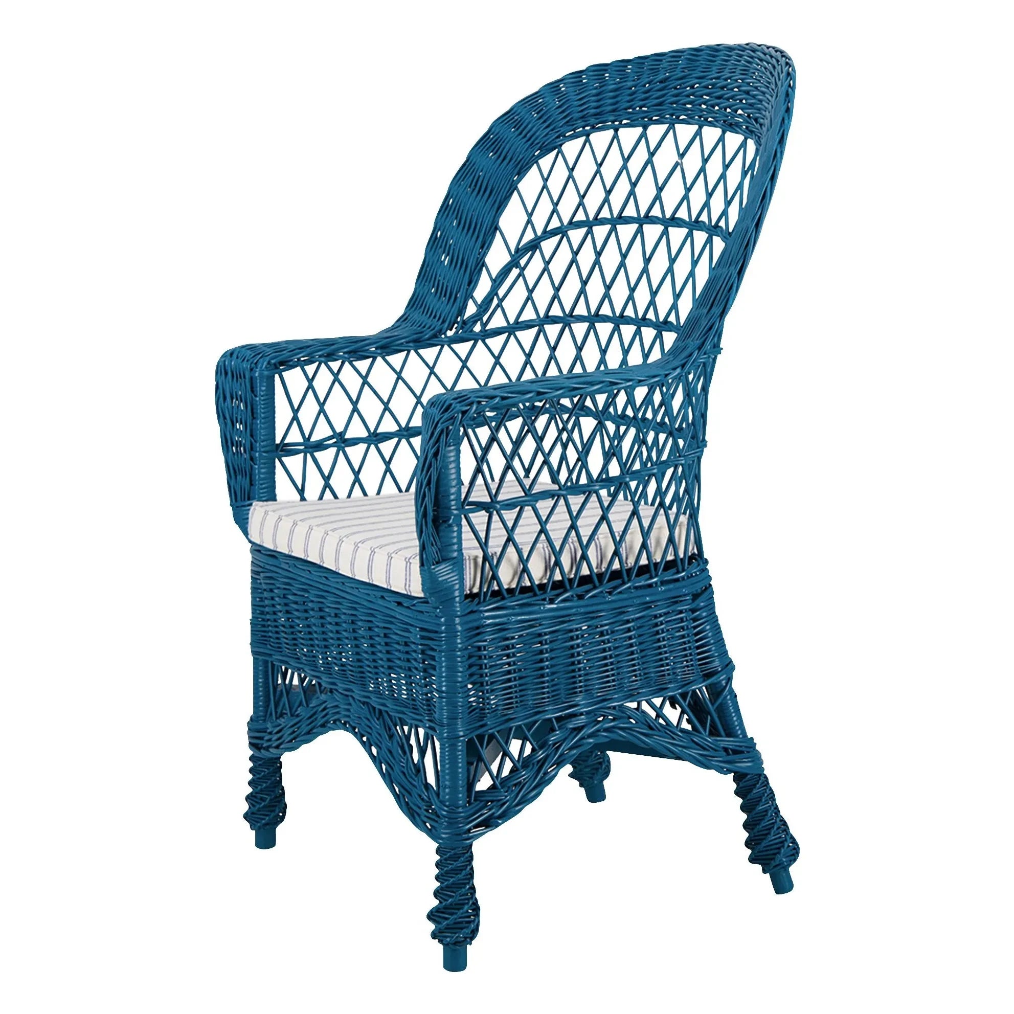 House of Capricorn - Sillón de mimbre Furnas | Azul
