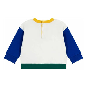 Petit Bateau - Sudadera con bloques de color | Crudo