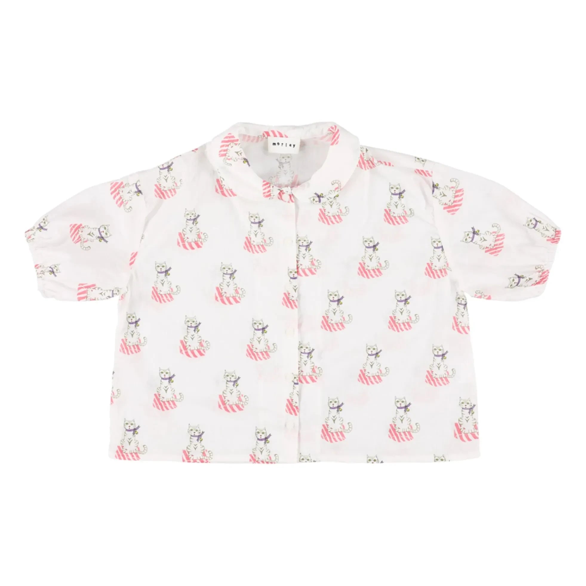 Morley - Blusa Xanon Cats | Blanco