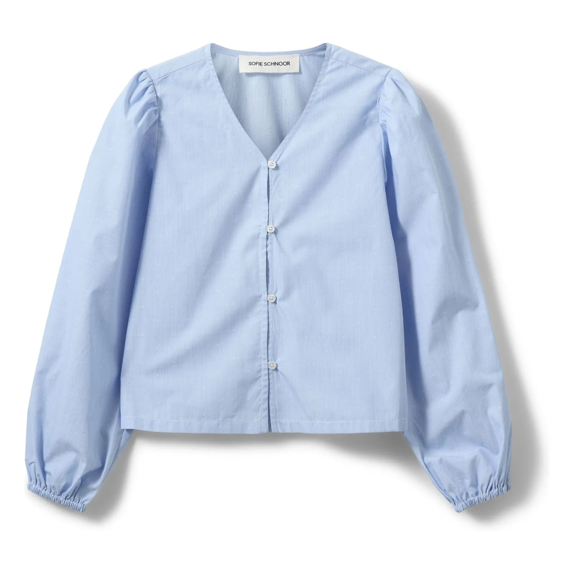 Sofie Schnoor - Blusa Vadasy | Azul claro
