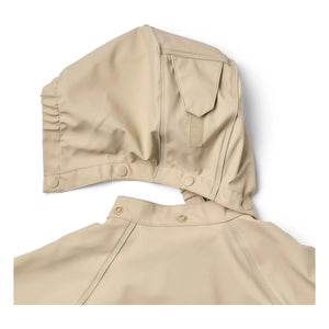Wheat - Chaqueta impermeable de fibra reciclada Chardy | Beige