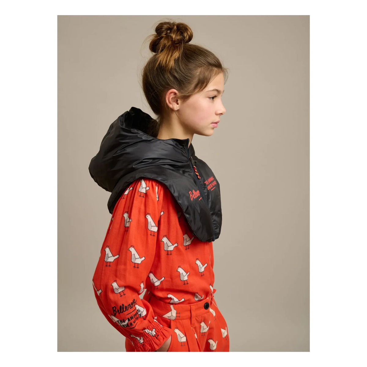 The Animals Observatory - The Animals Observatory X Bellerose - Hocco Sudadera con capucha desmontable | azul marino