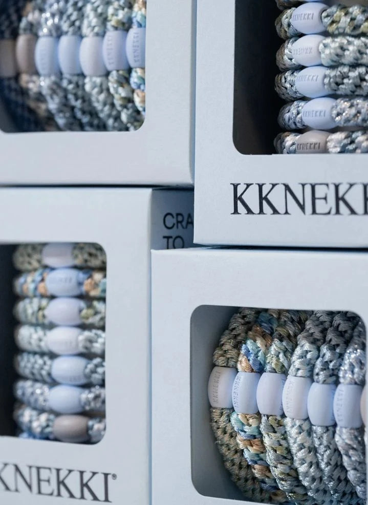 Bon Dep - Set de 8 coleteros Kknekki Sky Edition | Azul