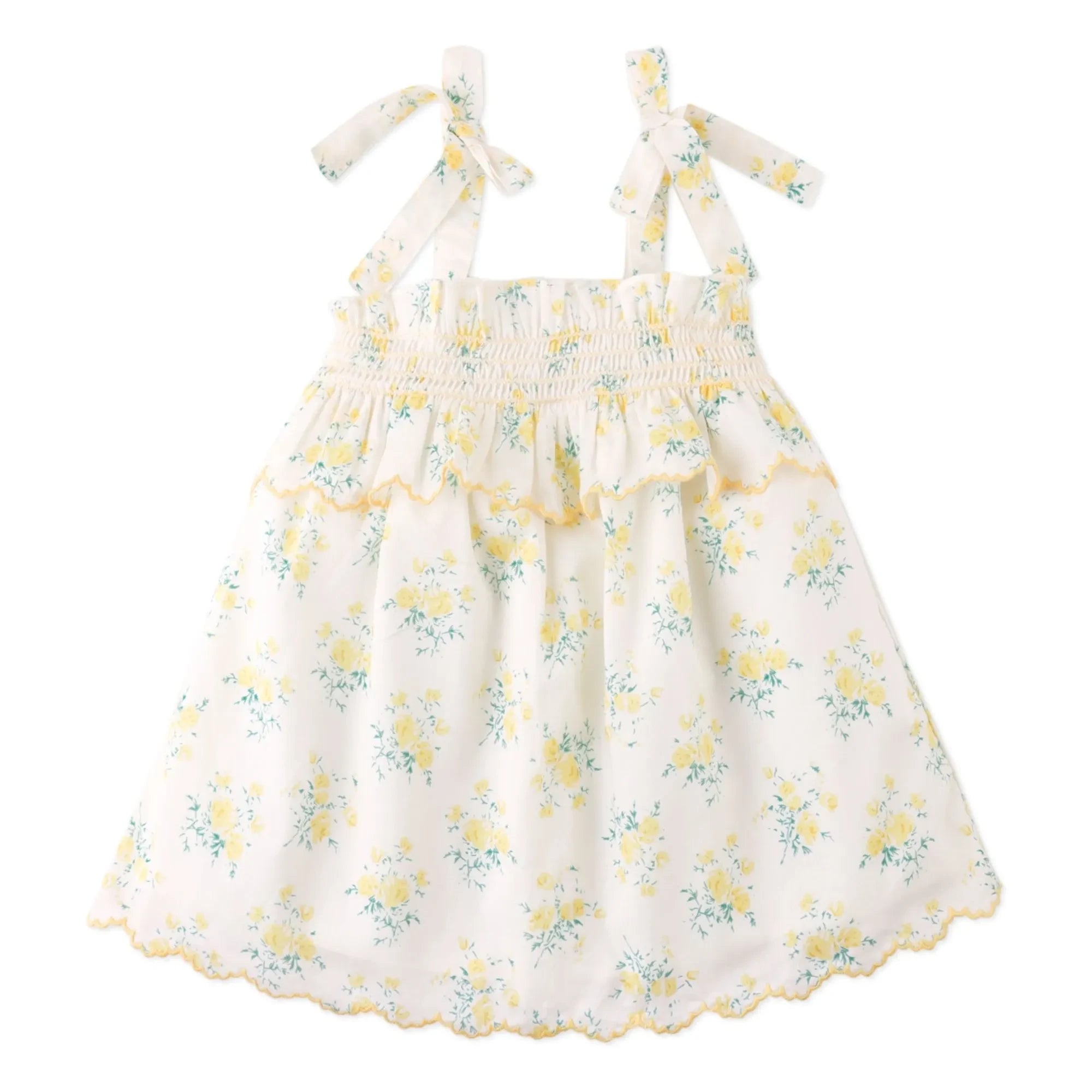 Gingersnaps - Katie Fleurie Vestido de bebé | Blanco