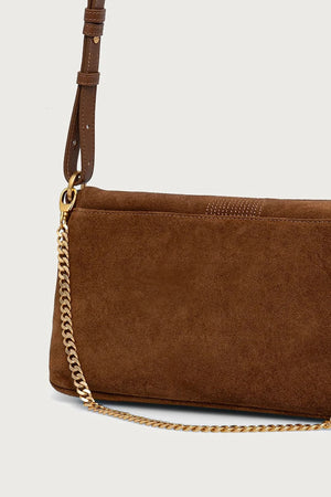 Bolso cruzado de ante para mujer ROCKY