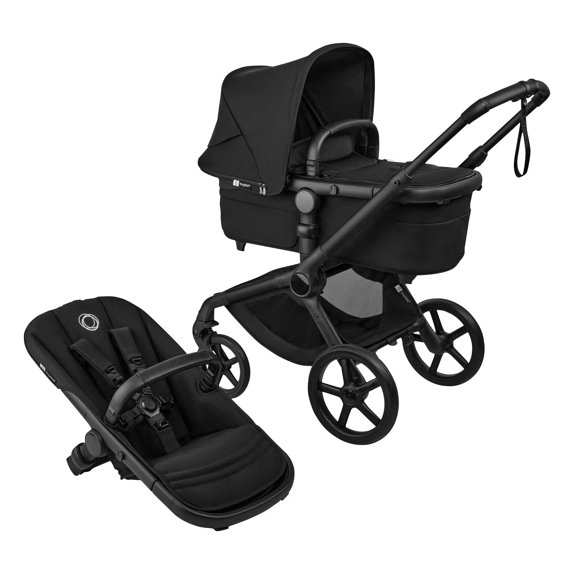 Bugaboo - Bugaboo Fox 5 Renew - Carrito de bebé todoterreno chasis completo negro | Negro