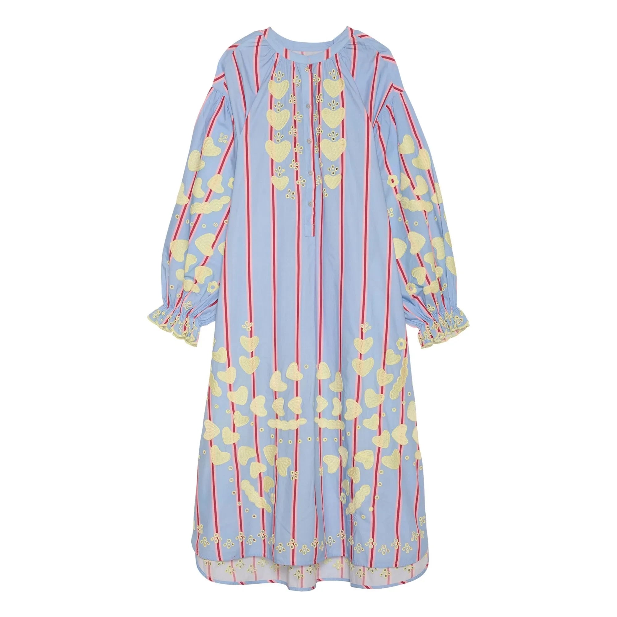SISSEL EDELBO - Vestido de rayas Elisabeth | Azul