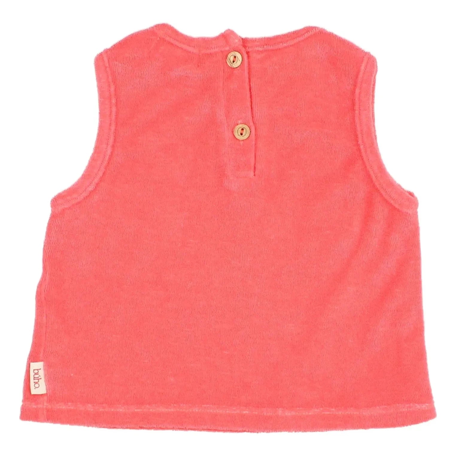 Búho - Camiseta de tirantes esponjosa Keep It Salty | Roja