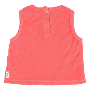 Búho - Camiseta de tirantes esponjosa Keep It Salty | Roja