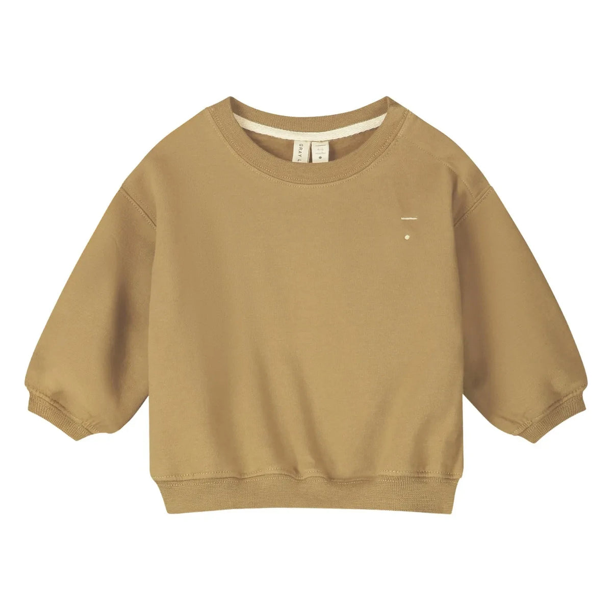 Gray Label - Mini sudadera de algodón orgánico | Mostaza