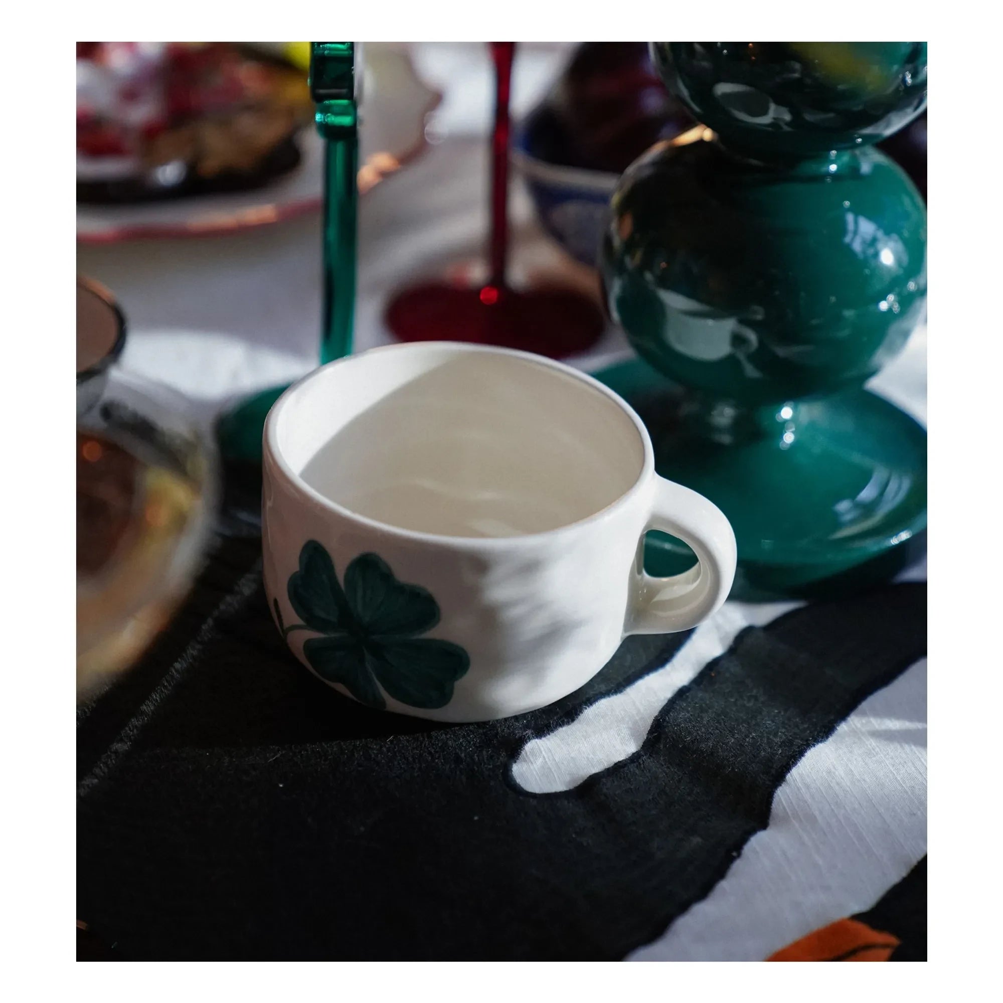 Anna + Nina - Taza Yonca | Verde
