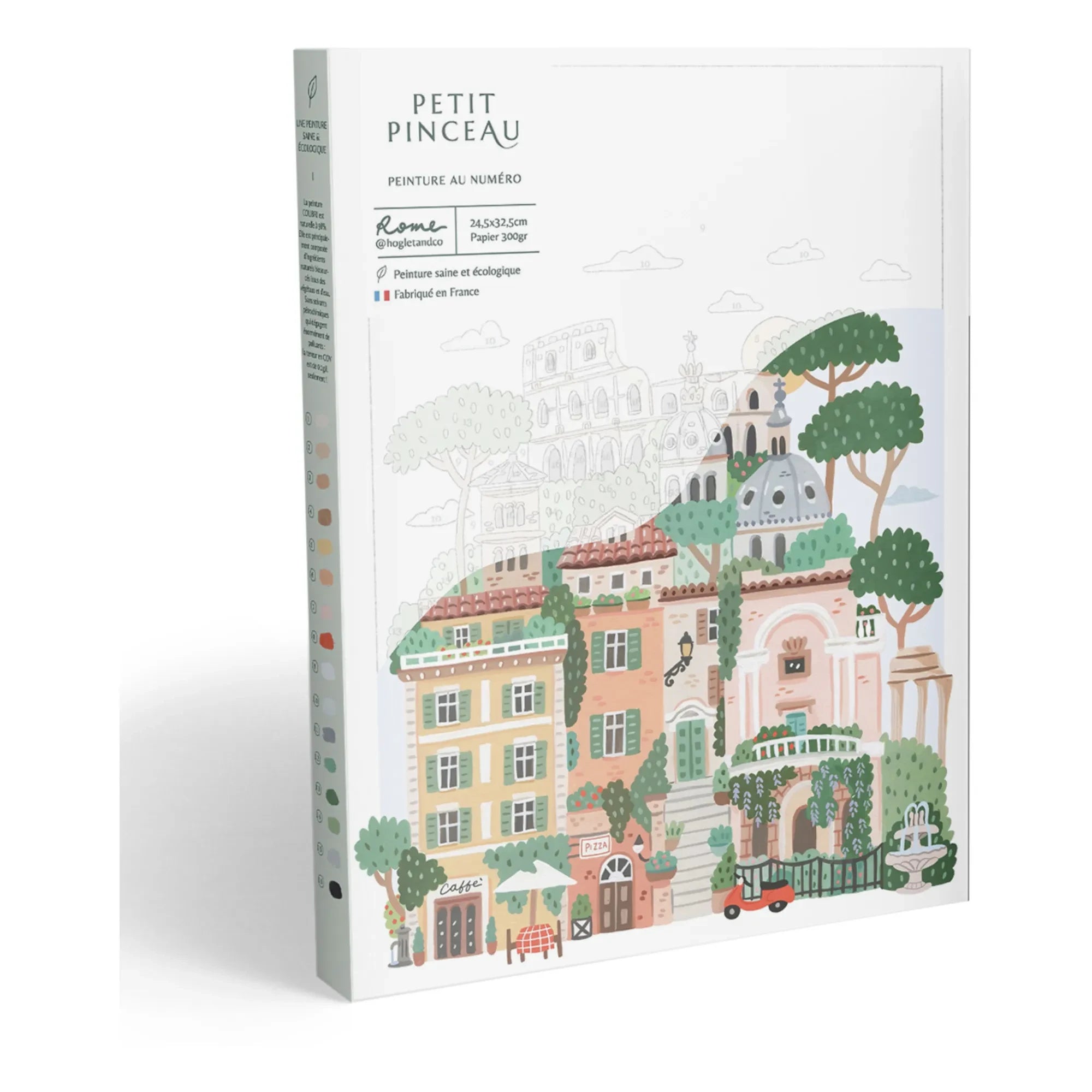 La Petite Épicerie - Kit de pintura por números - Roma de Hoglet and Co