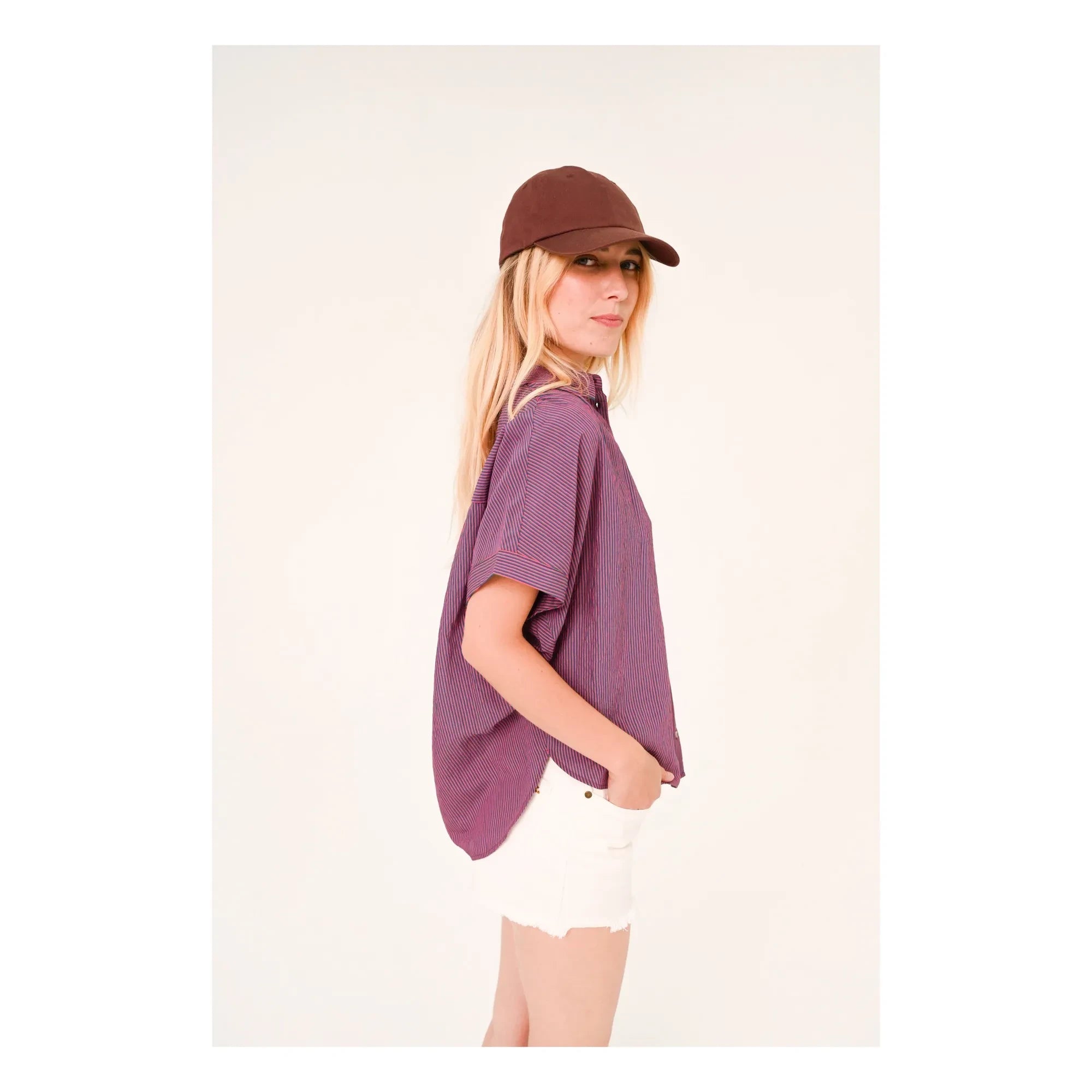 Sacrécoeur - Blusa Louisa Safi | Ciruela