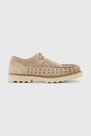 Zapatos AllSaints Skiff de ante trenzado