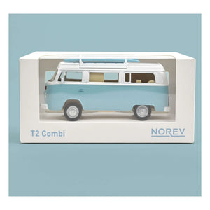 Norev - Volkswagen T2b Camper Van 1973 | Azul