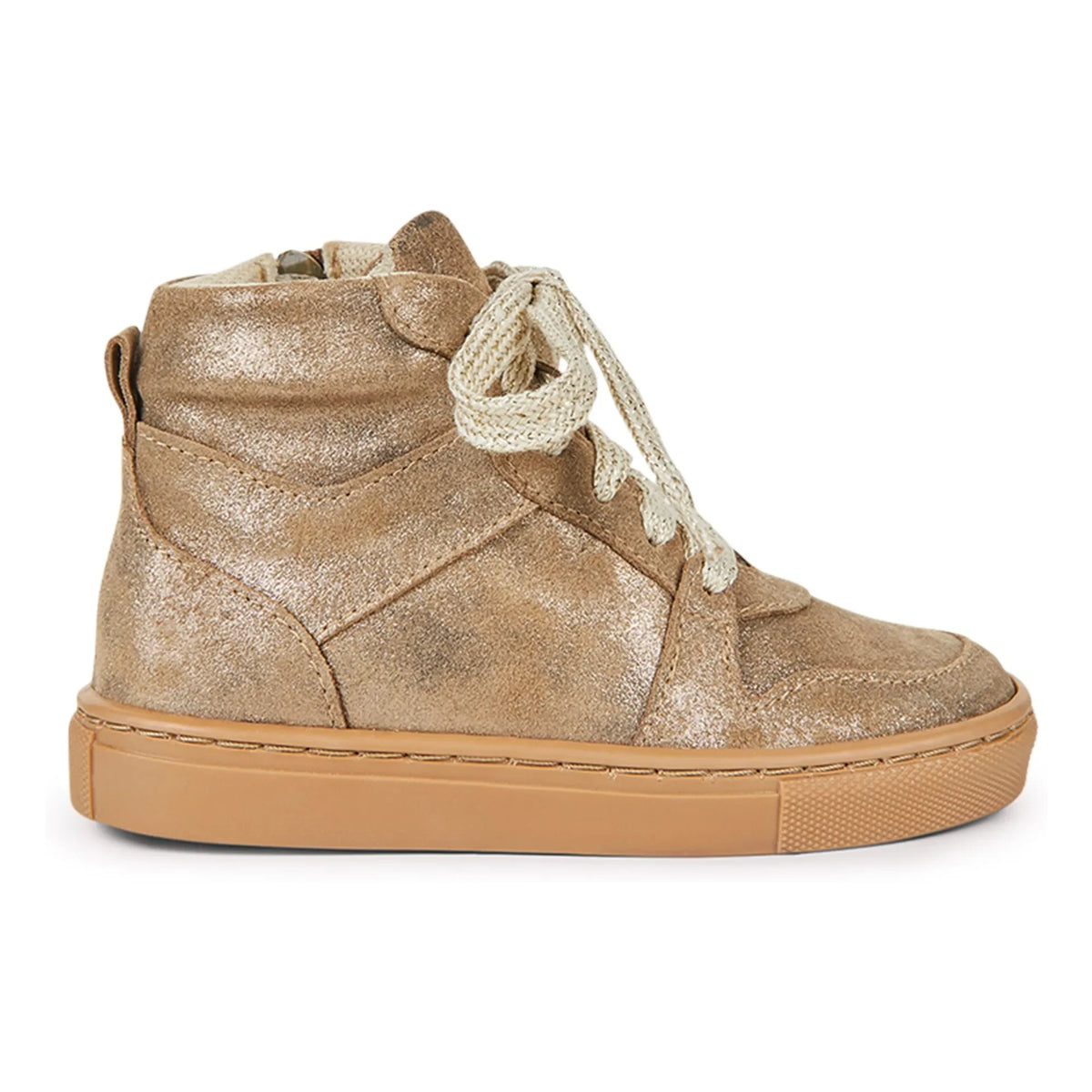 Petit Nord - Zapatillas de montaña con cordones y cremallera | Oro