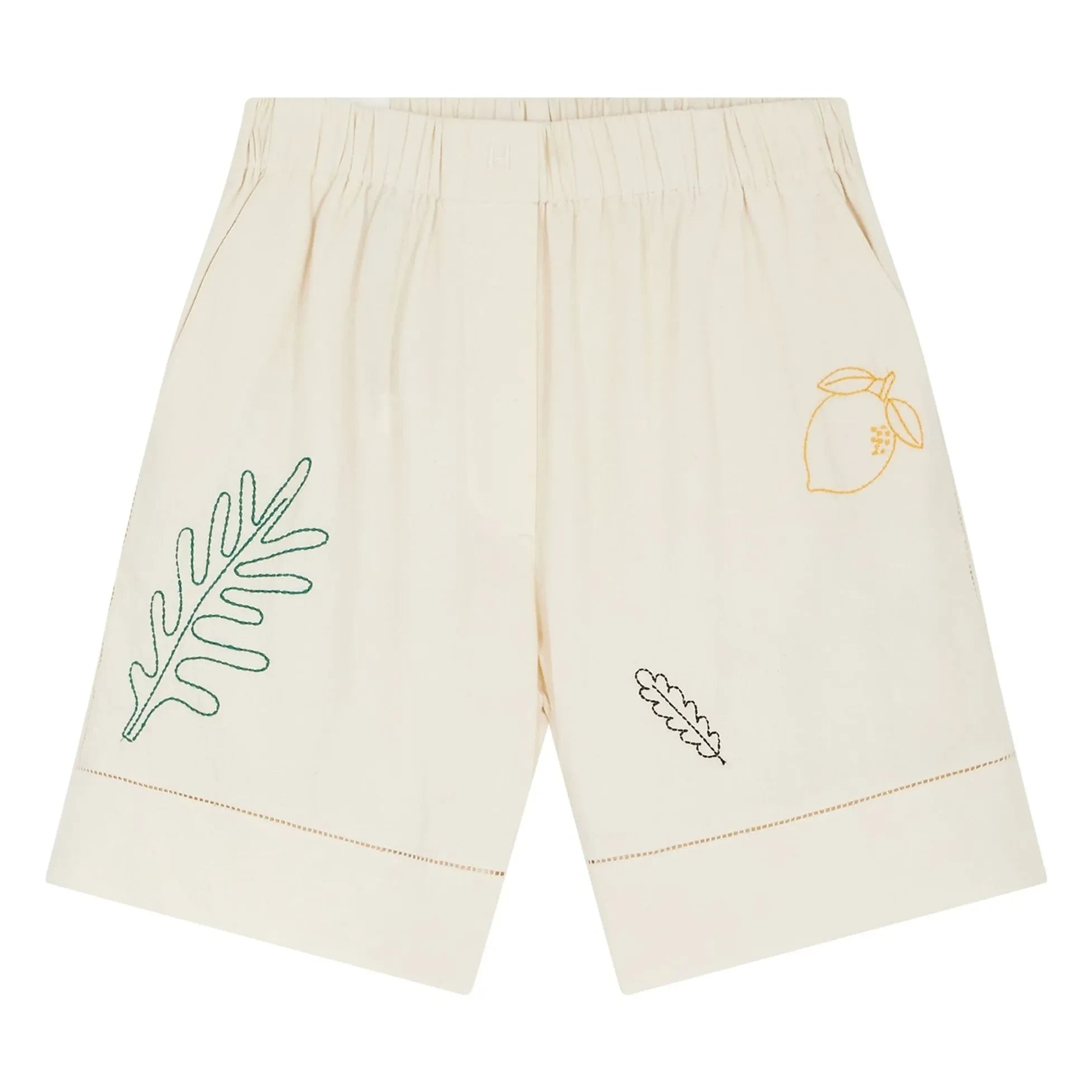 Leon & Harper - Quiwi Shorts de algodón orgánico | Crudo