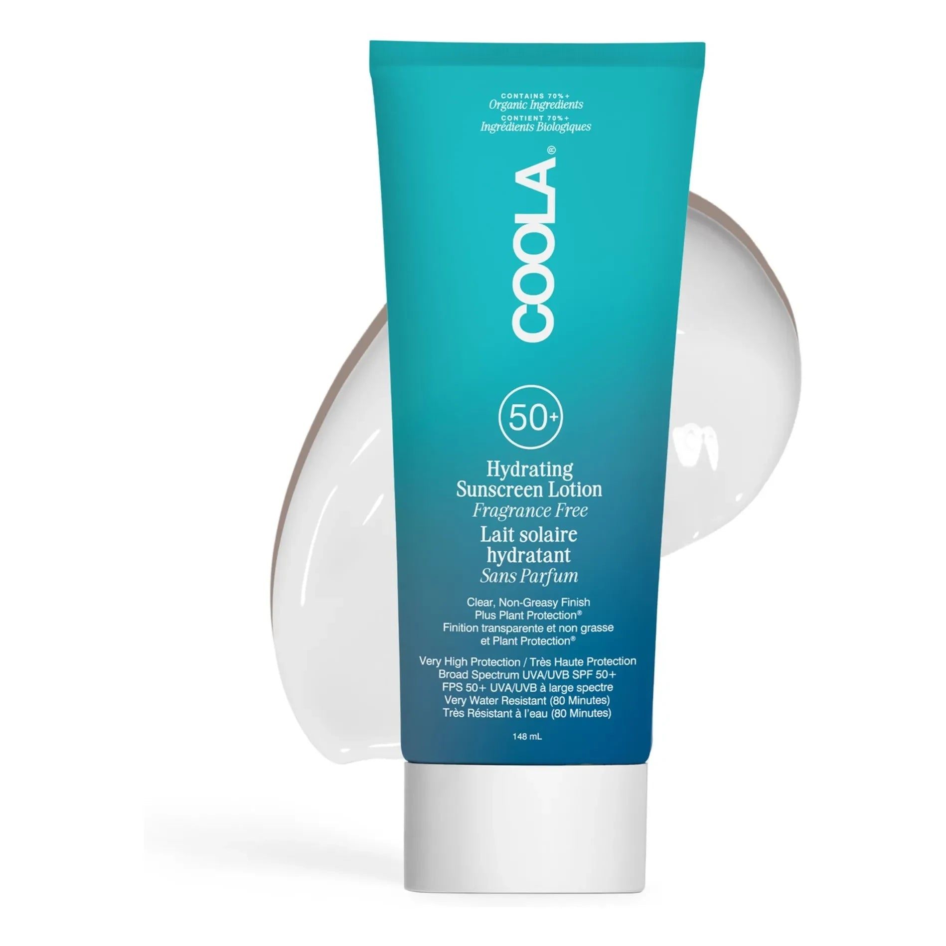 Coola - Parfümsüz nemlendirici güneş kremi SPF30 - 148ml