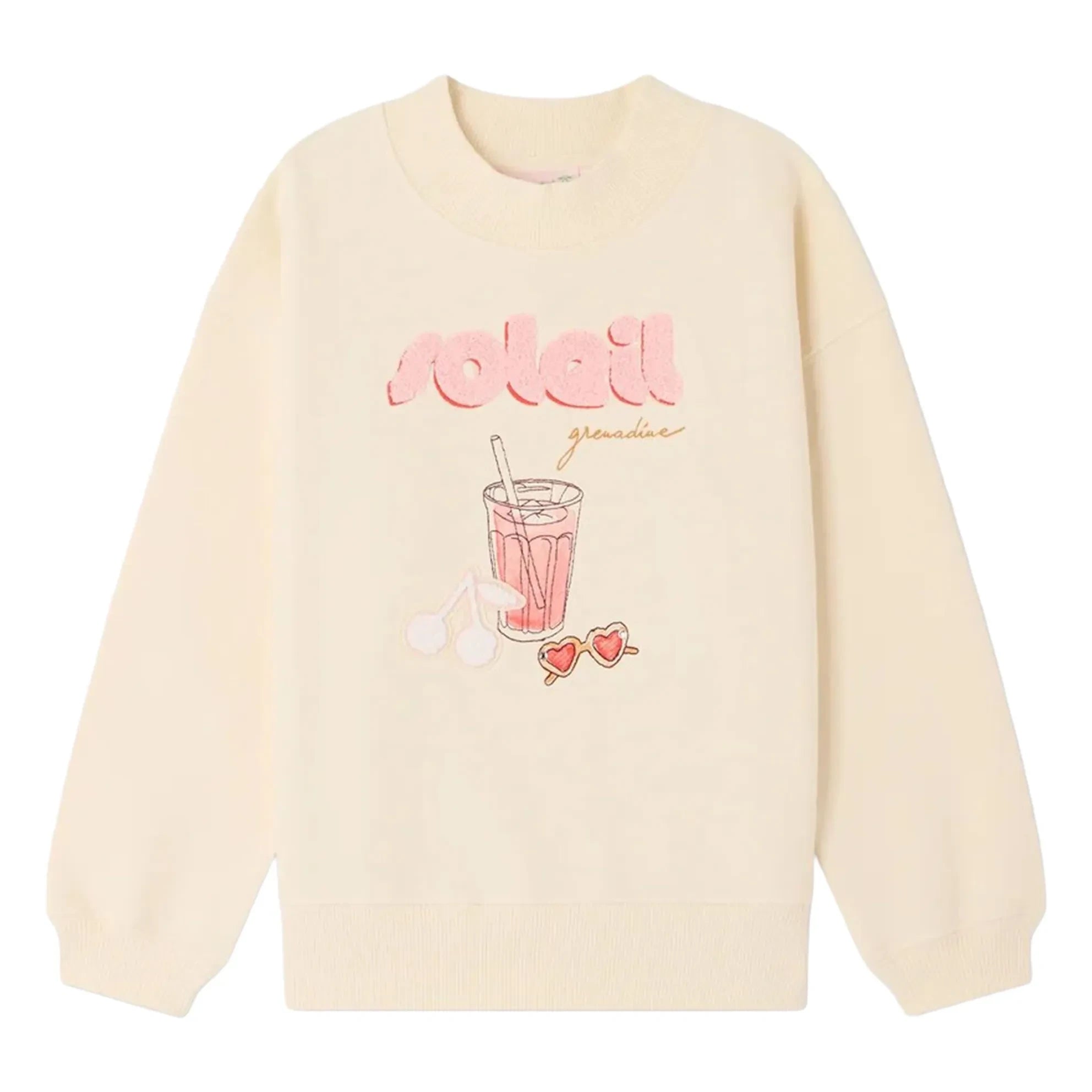 Bonpoint - Sudadera de algodón orgánico Lika Soleil | Crudo