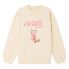 Bonpoint - Sudadera de algodón orgánico Lika Soleil | Crudo