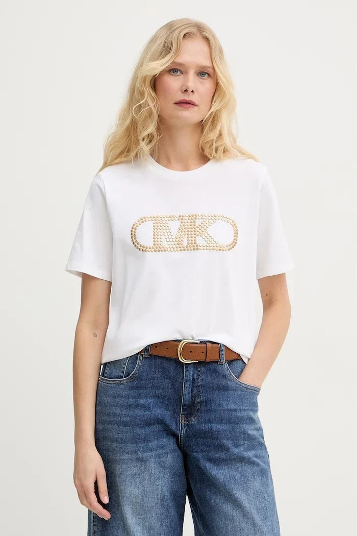 Camiseta de algodón MICHAEL Michael Kors para mujer