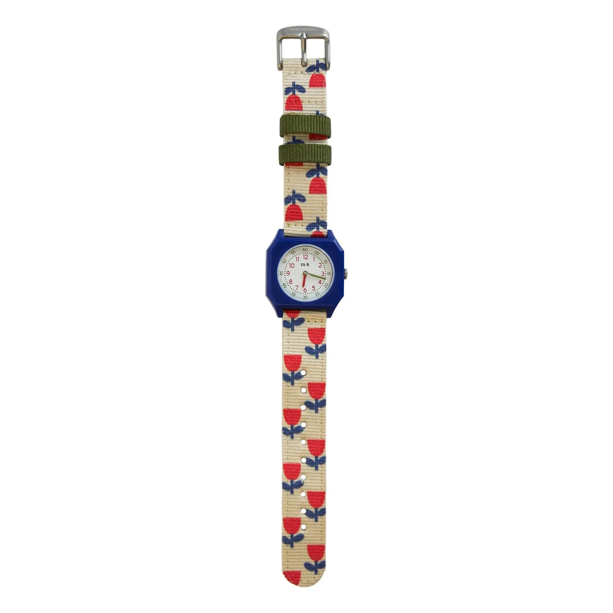 Mini Kyomo - Reloj Tulips - Mini Kyomo x Taxi Brousse | Rojo