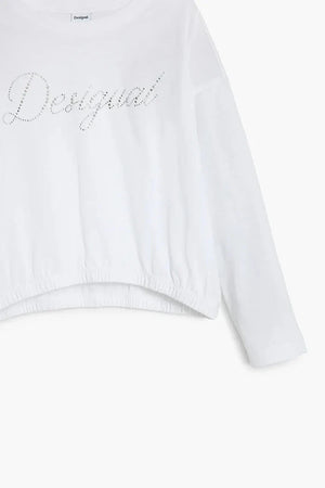 Blusa de manga larga para niña Desigual