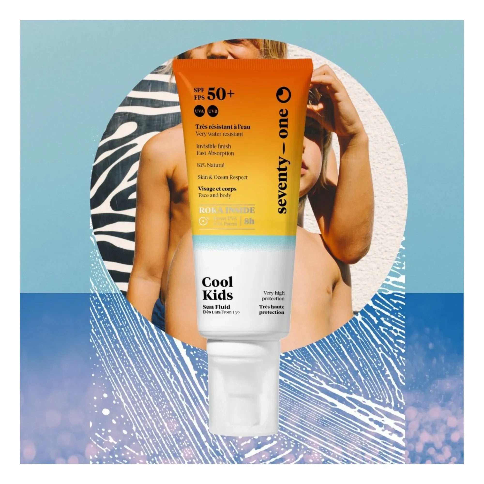 SeventyOne Percent - Cool Kids Protector Solar Alta Protección SPF50+ - 100 ml