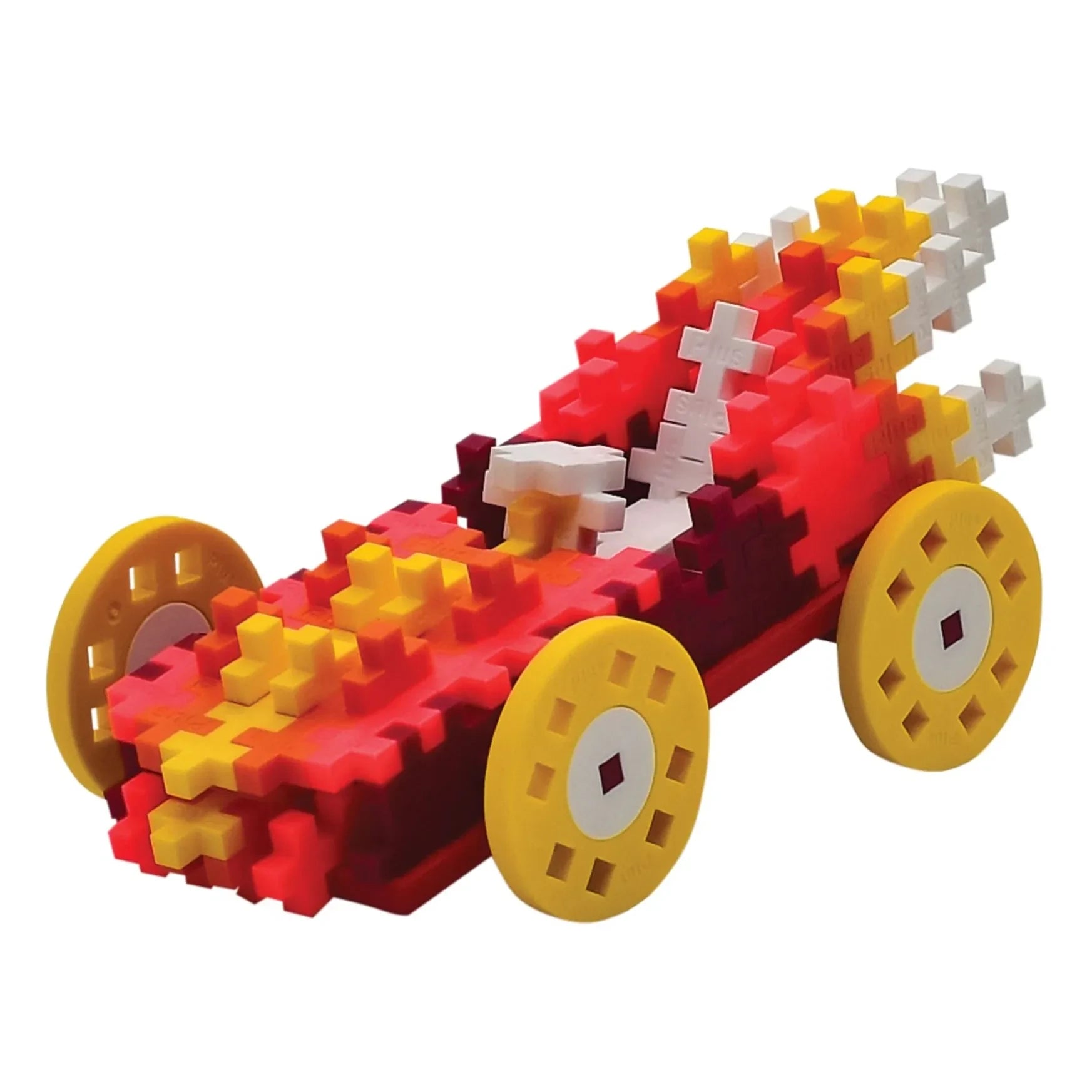 Plus-Plus - Tubo de coche de carreras - 200 piezas