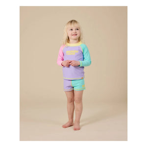 Goldie + Ace - Camiseta de baño con protección UV Paradise | Malva