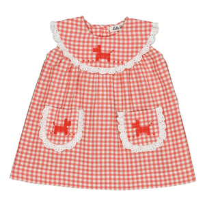 Hello Simone - Vestido Vichy Scarlett | Rojo