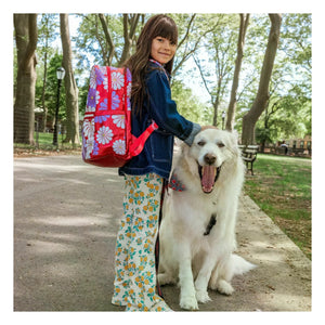 State Bags - Mochila Ruby con dos bolsillos y estampado floral Kane | Coral
