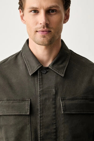 Chaqueta de camisa de hombre Marc O'Polo de algodón y elastano