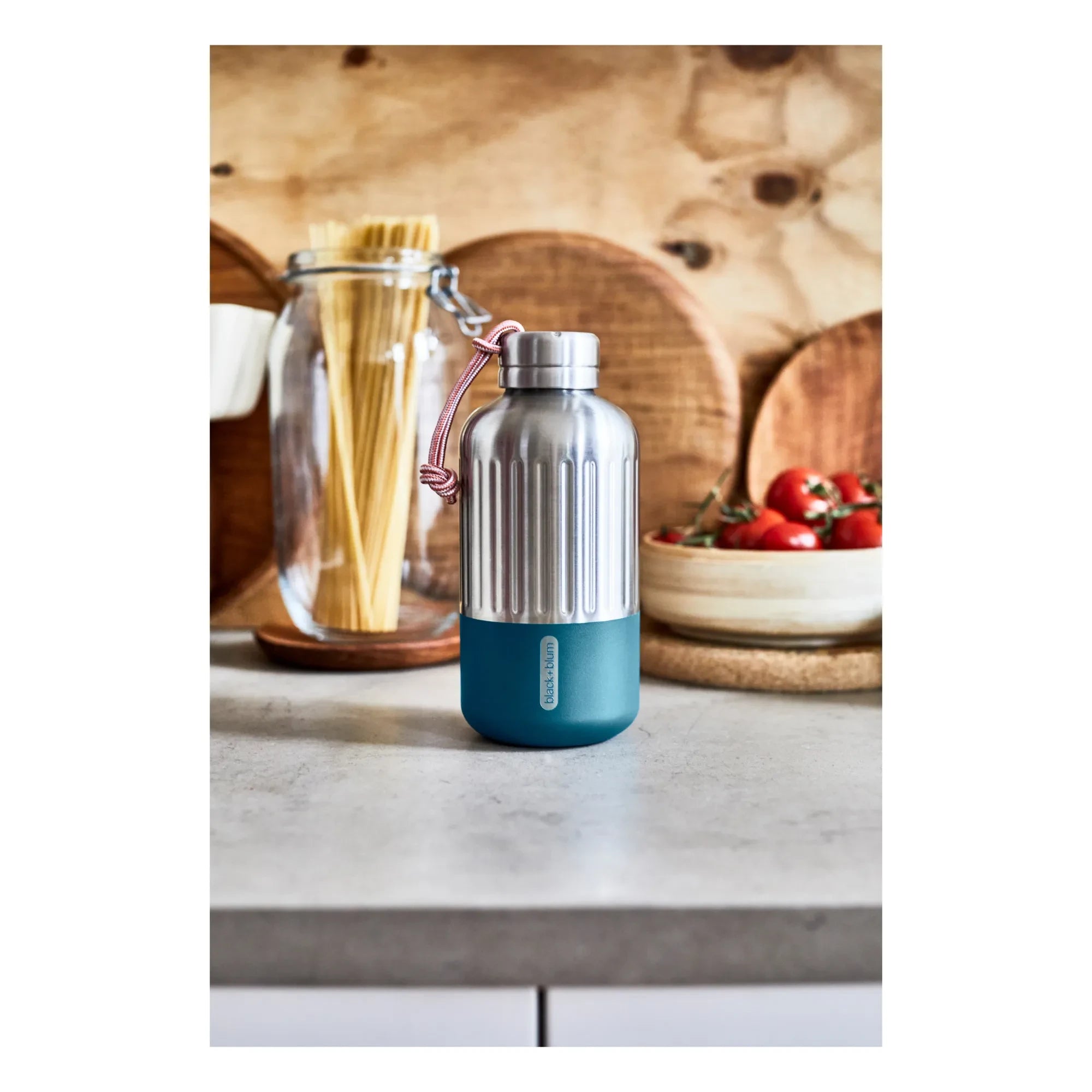 Black + Blum - Botella S de Acero Inoxidable | Azul