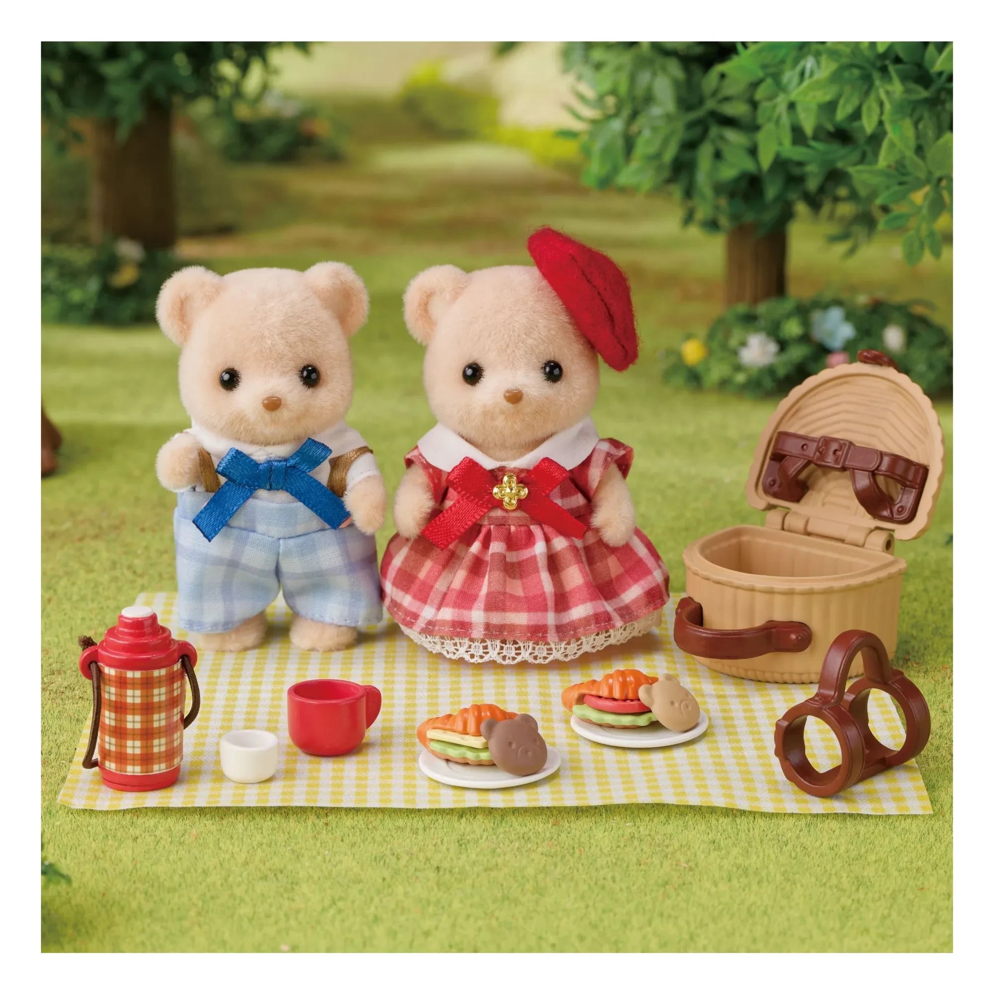 Sylvanian Families - Osos Cookie de picnic gourmet