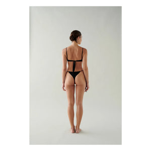Belamer - Olivia Blusa de bikini | Negro