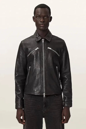 Chaqueta de cuero para hombre AllSaints VERDI