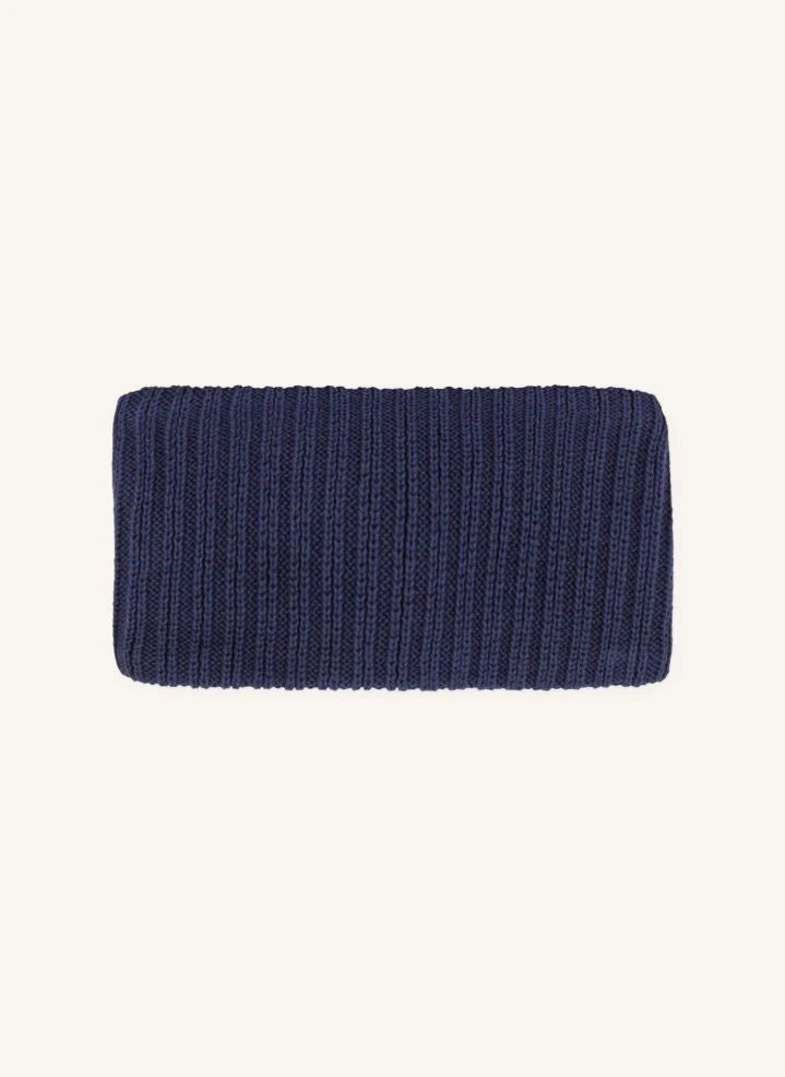 Petit Bateau - Cuello para bebé forrado de algodón orgánico | Azul marino
