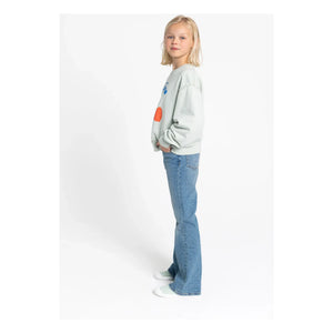 Hundred Pieces - Sudadera de algodón orgánico Alba | Verde jade