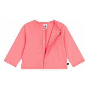 Petit Bateau - Chaleco liso | Coral