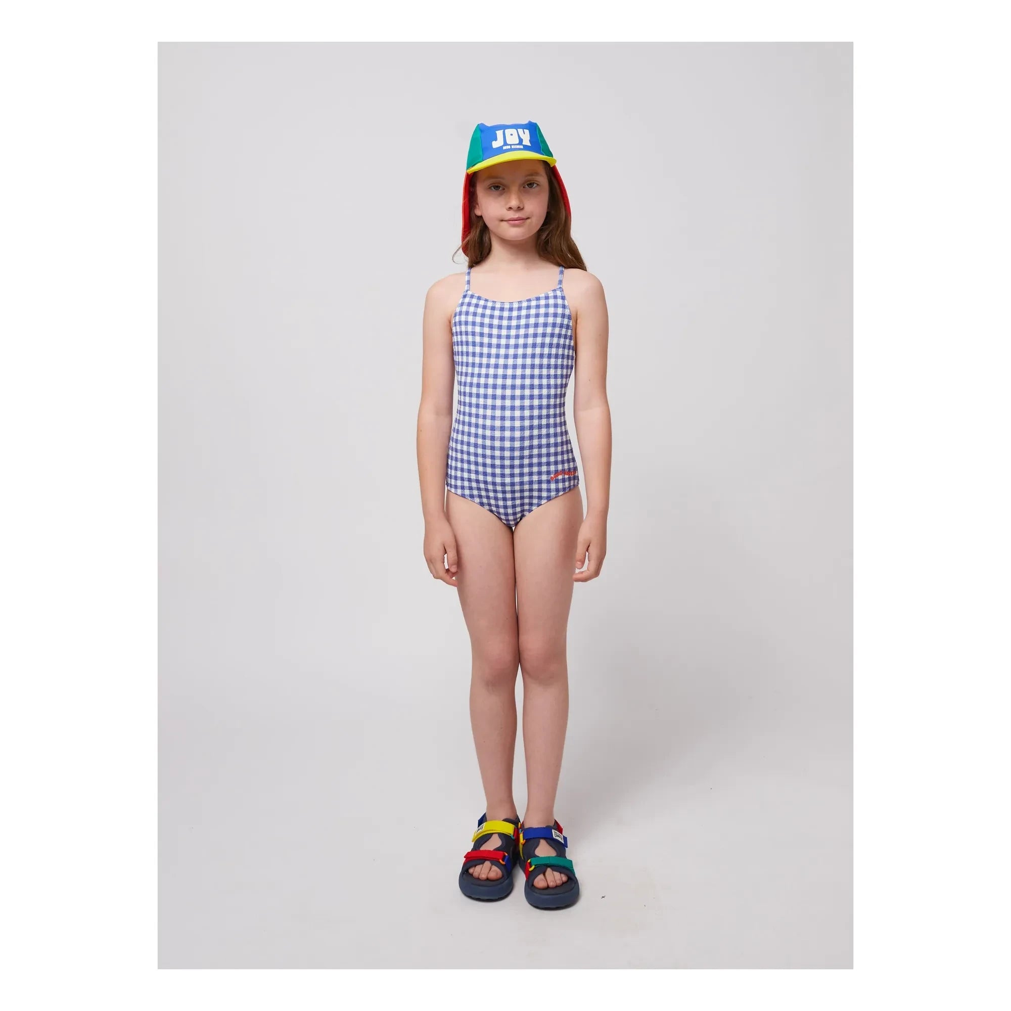 Bobo Choses - Bañador con fibra reciclada Vichy | Azul marino
