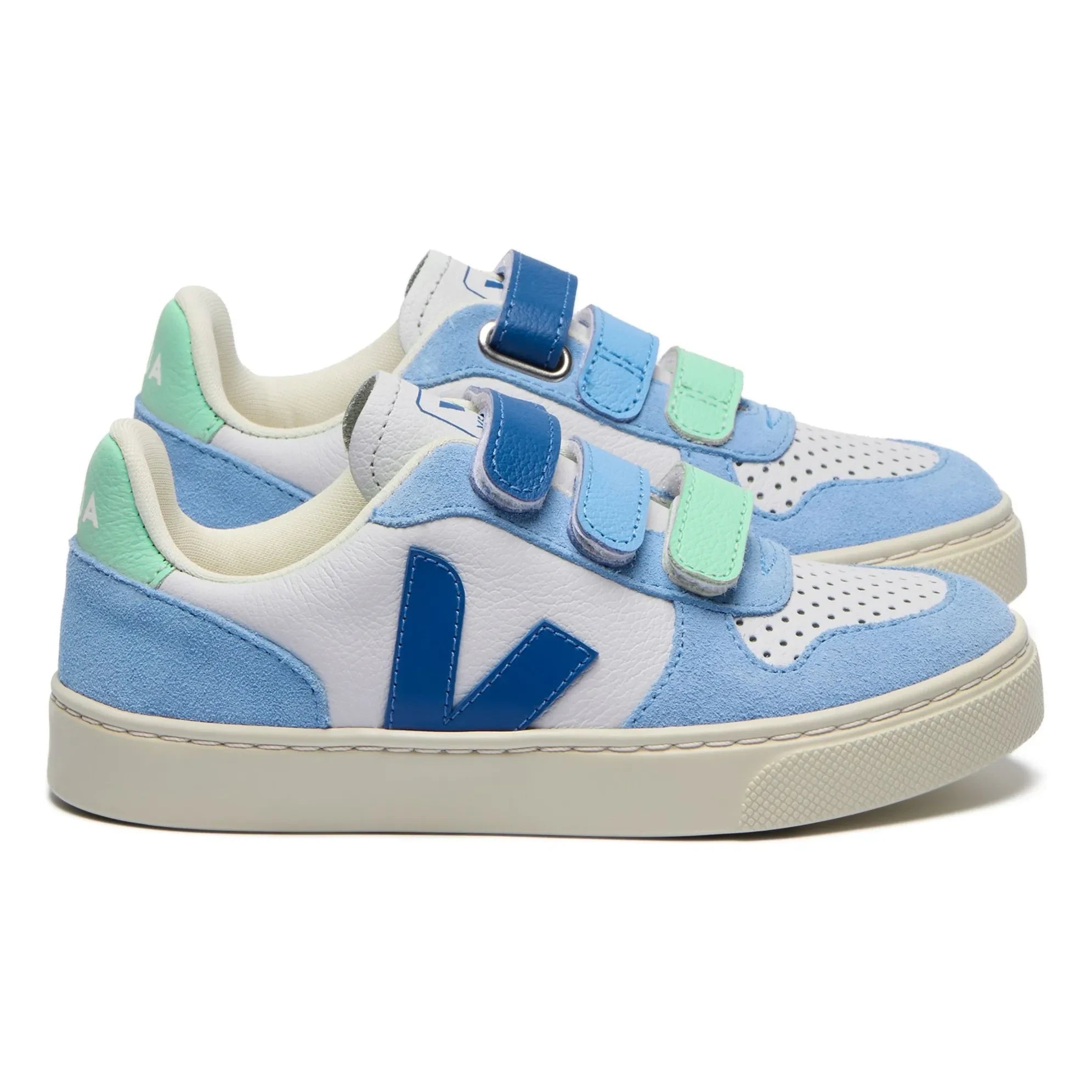 Veja - V-10 Zapatillas Resistentes a los Arañazos | Azul claro